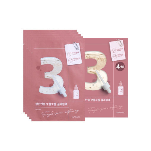 numbuzin No.3 Tingle Pore Softening Sheet Mask