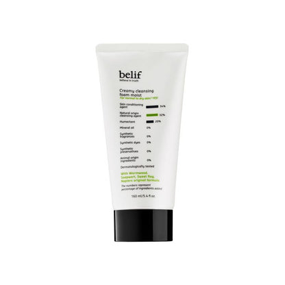 belif Creamy Cleansing Foam Moist 160ml