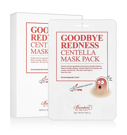 Benton Goodbye Redness Centella Sheet Mask