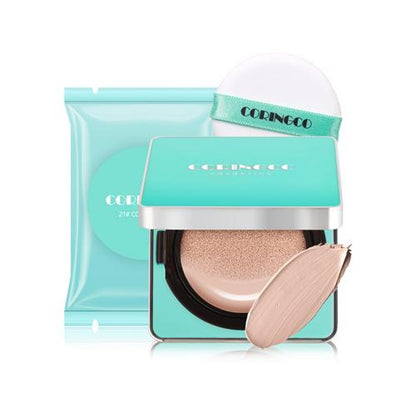 CORINGCO MINTBLOSSOM COVER BB CUSHION 15g + 15g Refill