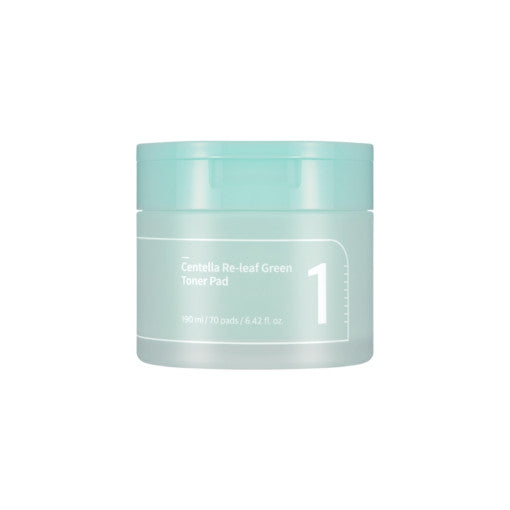 numbuzin No.1 Centella Re-leaf Green Toner Pad