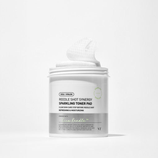 VT Reedle Shot Synergy Sparkling Toner Pad