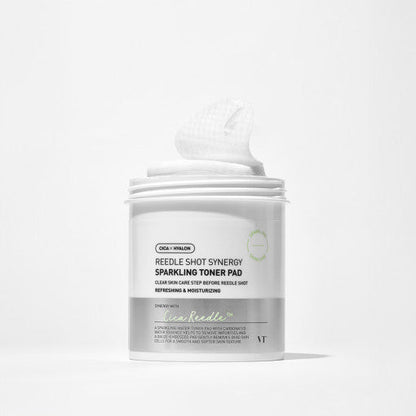 VT Reedle Shot Synergy Sparkling Toner Pad