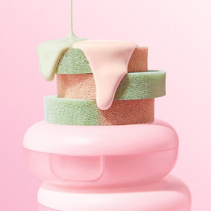 lilybyred Dual Light Tone-up Cushion #Peach Green